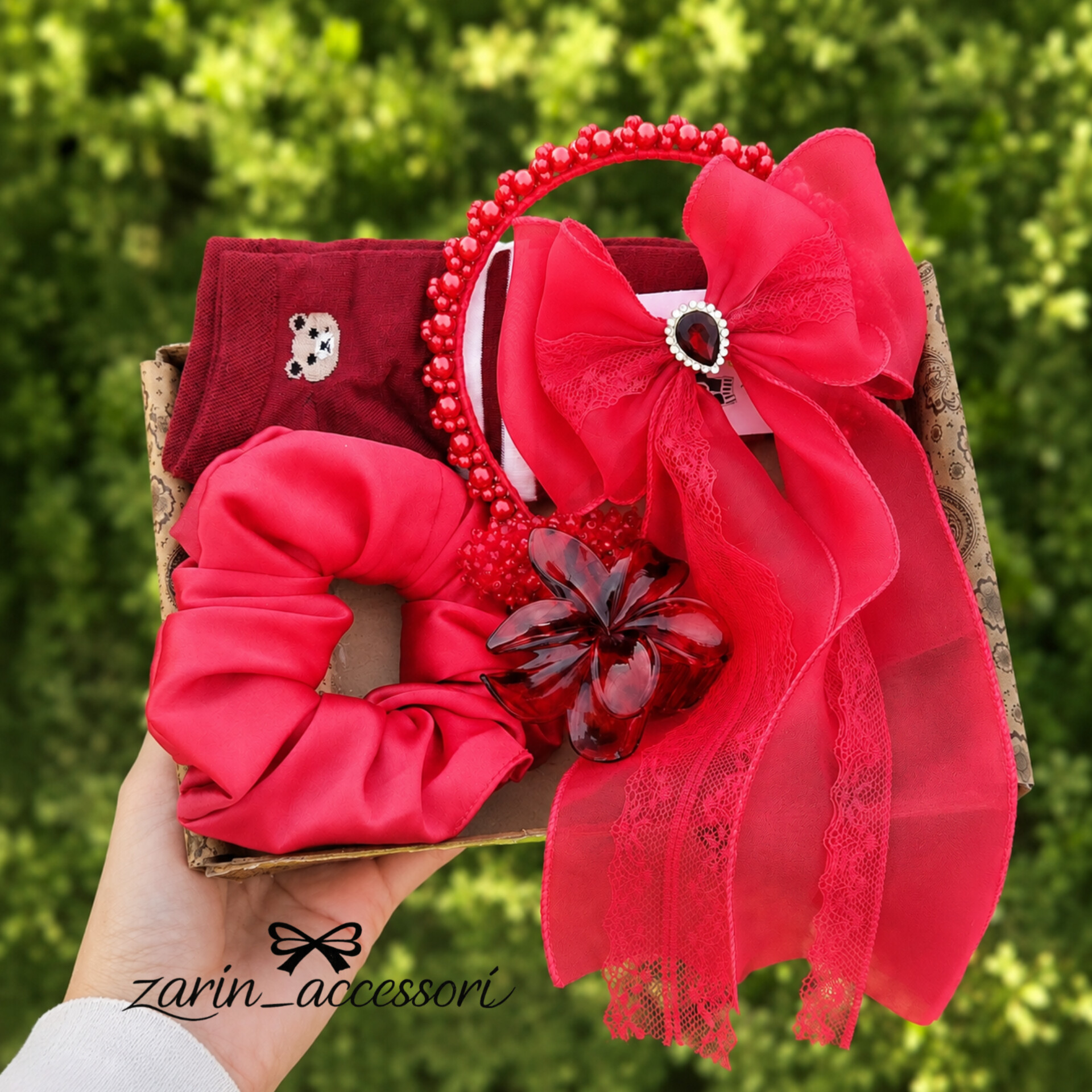 پک هدیه اکسسوری مو دخترانه