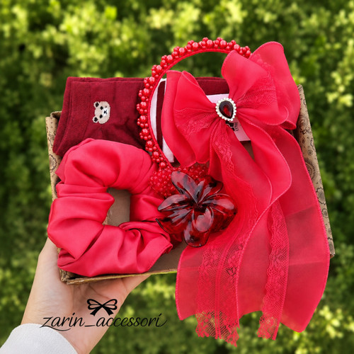 پک هدیه اکسسوری مو دخترانه