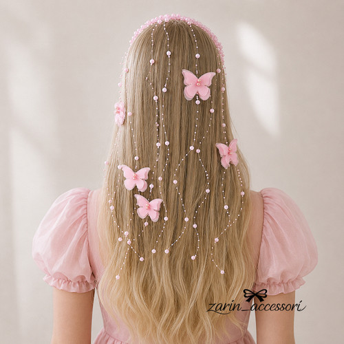 تل مو دخترانه مدل فرشته